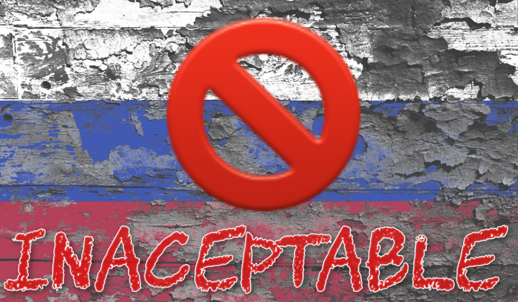 No se acepta en Rusia